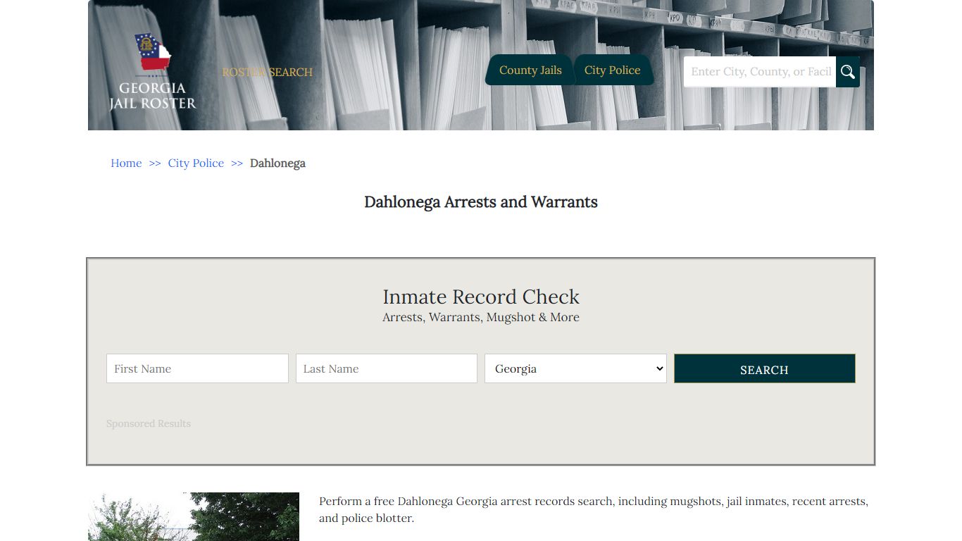 Dahlonega Arrests and Warrants | Georgia Jail Inmate Search